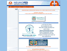 Tablet Screenshot of neumoped.org